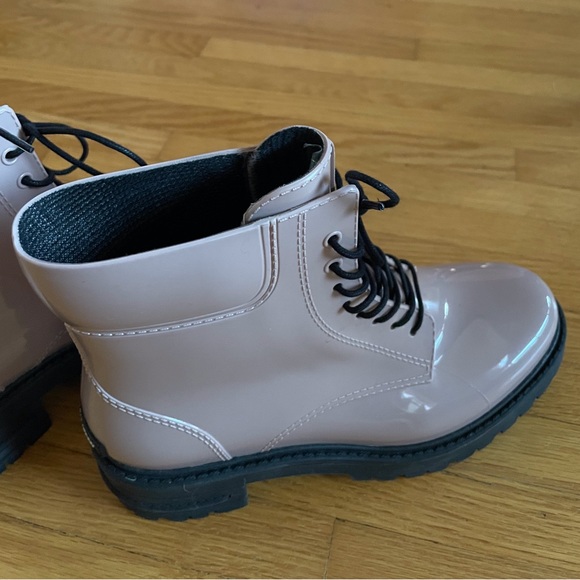 Lemon Jelly Eco friendly Lace Up Booties.  Muted Mauve Colour.  Size EU … - Picture 7 of 12